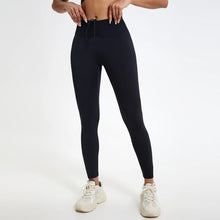 Load image into Gallery viewer, Drawstring High-Waisted Leggings